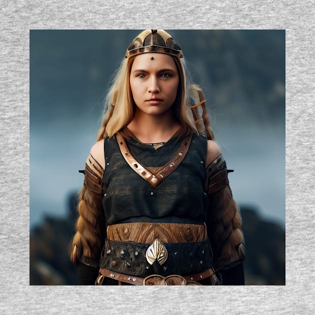 Viking Shield Maiden by Grassroots Green